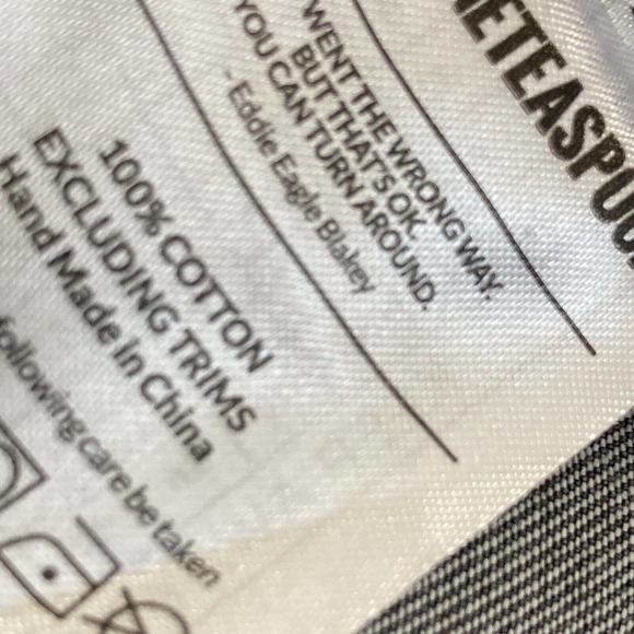 One Teaspoon Eddie Eagle Blakey High Rise Jeans Womens Size 27 Gray - Picture 11 of 12